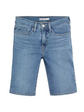 Levi’s Shaping Bermuda Shorts Women’s Size 26 NWT Mid Wash Denim Stretch